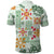 Hawaii Tapa Tribal Polo Shirt With Hawaiian Quilt Pattern Green LT9 - Polynesian Pride