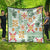 Hawaii Tapa Tribal Quilt With Hawaiian Quilt Pattern Green LT9 - Polynesian Pride