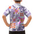 Hawaii Tapa Tribal Family Matching Mermaid Dress and Hawaiian Shirt With Hawaiian Quilt Pattern Violet LT9 - Polynesian Pride