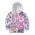 Hawaii Tapa Tribal Kid Hoodie With Hawaiian Quilt Pattern Violet LT9 Violet - Polynesian Pride