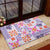 Hawaii Tapa Tribal Rubber Doormat With Hawaiian Quilt Pattern Violet LT9 - Polynesian Pride