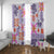 Hawaii Tapa Tribal Window Curtain With Hawaiian Quilt Pattern Violet LT9 With Grommets Violet - Polynesian Pride