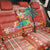 Hawaii Mele Kalikimaka Back Car Seat Cover Surfing Santa Funny Christmas