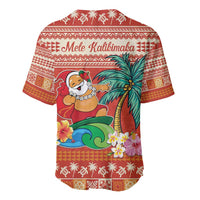 Hawaii Mele Kalikimaka Baseball Jersey Surfing Santa Funny Christmas LT9 - Polynesian Pride