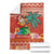 Hawaii Mele Kalikimaka Blanket Surfing Santa Funny Christmas