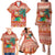 Hawaii Mele Kalikimaka Family Matching Puletasi and Hawaiian Shirt Surfing Santa Funny Christmas