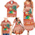 Hawaii Mele Kalikimaka Family Matching Summer Maxi Dress and Hawaiian Shirt Surfing Santa Funny Christmas