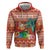 Hawaii Mele Kalikimaka Hoodie Surfing Santa Funny Christmas