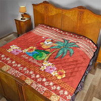Hawaii Mele Kalikimaka Quilt Surfing Santa Funny Christmas LT9 - Polynesian Pride