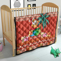 Hawaii Mele Kalikimaka Quilt Surfing Santa Funny Christmas LT9 - Polynesian Pride