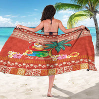 Hawaii Mele Kalikimaka Sarong Surfing Santa Funny Christmas LT9 - Polynesian Pride