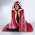 Personalised Fiji Marau Na Kerisimasi Hooded Blanket Merry Christmas Tapa Pattern Red Style LT9 - Polynesian Pride