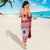 Personalised Fiji Marau Na Kerisimasi Sarong Merry Christmas Tapa Pattern Red Style LT9 - Polynesian Pride