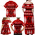 Personalised Tonga Kilisimasi Fiefia Family Matching Off Shoulder Maxi Dress and Hawaiian Shirt Merry Christmas with Turtle Ngatu Pattern LT9 - Polynesian Pride