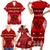 Personalised Tonga Kilisimasi Fiefia Family Matching Short Sleeve Bodycon Dress and Hawaiian Shirt Merry Christmas with Turtle Ngatu Pattern LT9 - Polynesian Pride