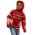 Personalised Tonga Kilisimasi Fiefia Kid Hoodie Merry Christmas with Turtle Ngatu Pattern LT9 - Polynesian Pride