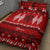 Personalised Tonga Kilisimasi Fiefia Quilt Bed Set Merry Christmas with Turtle Ngatu Pattern LT9 - Polynesian Pride