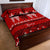 Personalised Tonga Kilisimasi Fiefia Quilt Bed Set Merry Christmas with Turtle Ngatu Pattern LT9 - Polynesian Pride