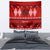 Personalised Tonga Kilisimasi Fiefia Tapestry Merry Christmas with Turtle Ngatu Pattern LT9 - Polynesian Pride