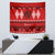 Personalised Tonga Kilisimasi Fiefia Tapestry Merry Christmas with Turtle Ngatu Pattern LT9 - Polynesian Pride