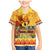 PNG Hamamas Krismas Family Matching Mermaid Dress and Hawaiian Shirt Papua New Guinea Bird Of Paradise Merry Christmas Gold Style LT9 Son's Shirt Gold - Polynesian Pride