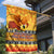 PNG Hamamas Krismas Garden Flag Papua New Guinea Bird Of Paradise Merry Christmas Gold Style LT9 - Polynesian Pride