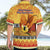 PNG Hamamas Krismas Hawaiian Shirt Papua New Guinea Bird Of Paradise Merry Christmas Gold Style LT9 - Polynesian Pride