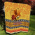 PNG Hamamas Krismas Quilt Papua New Guinea Bird Of Paradise Merry Christmas Gold Style LT9 - Polynesian Pride