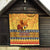 PNG Hamamas Krismas Quilt Papua New Guinea Bird Of Paradise Merry Christmas Gold Style LT9 - Polynesian Pride