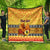 Personalised PNG Hamamas Krismas Quilt Papua New Guinea Bird Of Paradise Merry Christmas Gold Style LT9 - Polynesian Pride