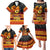 PNG Hamamas Krismas Family Matching Puletasi Dress and Hawaiian Shirt Papua New Guinea Bird Of Paradise Merry Christmas Black Style LT9 - Polynesian Pride