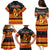 PNG Hamamas Krismas Family Matching Puletasi Dress and Hawaiian Shirt Papua New Guinea Bird Of Paradise Merry Christmas Black Style LT9 - Polynesian Pride