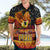 PNG Hamamas Krismas Hawaiian Shirt Papua New Guinea Bird Of Paradise Merry Christmas Black Style LT9 - Polynesian Pride