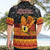 PNG Hamamas Krismas Hawaiian Shirt Papua New Guinea Bird Of Paradise Merry Christmas Black Style LT9 - Polynesian Pride