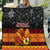 PNG Hamamas Krismas Quilt Papua New Guinea Bird Of Paradise Merry Christmas Black Style LT9 Black - Polynesian Pride