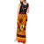 Personalised PNG Hamamas Krismas Tank Maxi Dress Papua New Guinea Bird Of Paradise Merry Christmas Black Style LT9 - Polynesian Pride