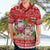 Personalised Hawaii Mele Kalikimaka Hawaiian Shirt Santa Beach Merry Christmas LT9 - Polynesian Pride