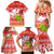 Personalised Hawaii Mele Kalikimaka Family Matching Mermaid Dress and Hawaiian Shirt Santa Claus and Hula Dancing Merry Christmas LT9 - Polynesian Pride