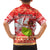 Personalised Hawaii Mele Kalikimaka Hawaiian Shirt Santa Claus and Hula Dancing Merry Christmas LT9 - Polynesian Pride