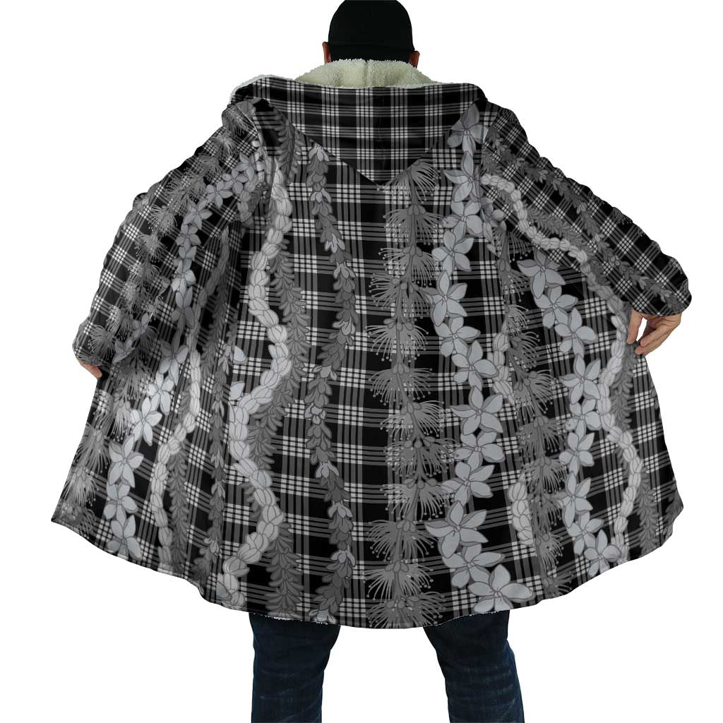 Hawaiian Ohia Lehua Lei Cloak Plaid Palaka Eleele Pattern LT9 - Polynesian Pride
