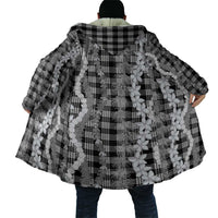 Hawaiian Ohia Lehua Lei Cloak Plaid Palaka Eleele Pattern LT9 - Polynesian Pride