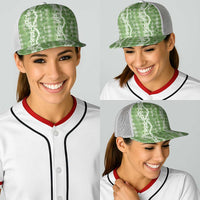 Hawaiian Ohia Lehua Lei Baseball Net Cap Plaid Palaka Omaomao Pattern LT9 - Polynesian Pride