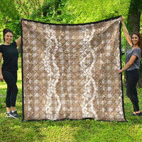 Hawaiian Ohia Lehua Lei Quilt Plaid Palaka Kalaihaahaa Pattern LT9 - Polynesian Pride