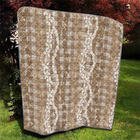 Hawaiian Ohia Lehua Lei Quilt Plaid Palaka Kalaihaahaa Pattern LT9 - Polynesian Pride