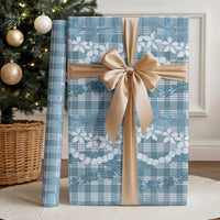 Hawaiian Ohia Lehua Lei Wrapping Paper Plaid Palaka Uliuli Omaomao Pattern LT9 - Polynesian Pride