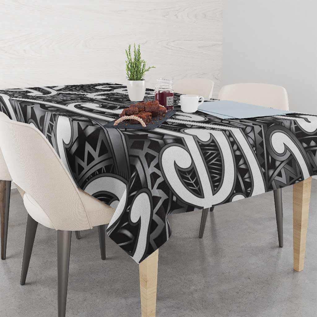 Aotearoa Maori Kowhaiwhai Tablecloth Kiwikiwi Puhoro and Patiki LT9 - Polynesian Pride