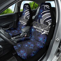 Micronesia Constitution Day Car Seat Cover Since 1979 with Polynesian Hibiscus Pattern LT9 - Polynesian Pride