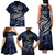 Micronesia Constitution Day Family Matching Tank Maxi Dress and Hawaiian Shirt Since 1979 with Polynesian Hibiscus Pattern