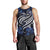 Micronesia Constitution Day Men Tank Top Since 1979 with Polynesian Hibiscus Pattern