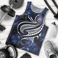 Micronesia Constitution Day Men Tank Top Since 1979 with Polynesian Hibiscus Pattern LT9 - Polynesian Pride